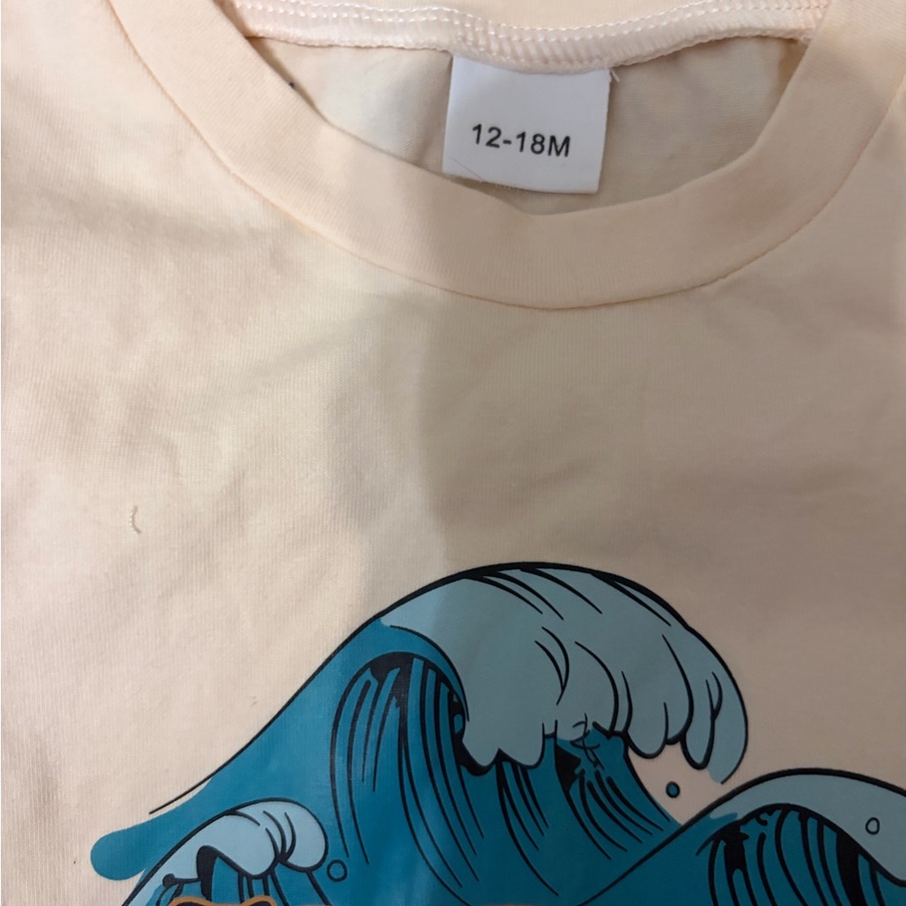 Surf theme 1st Birthday Outfit -NEW 🌊 12-18 mo - Picture 3 of 3